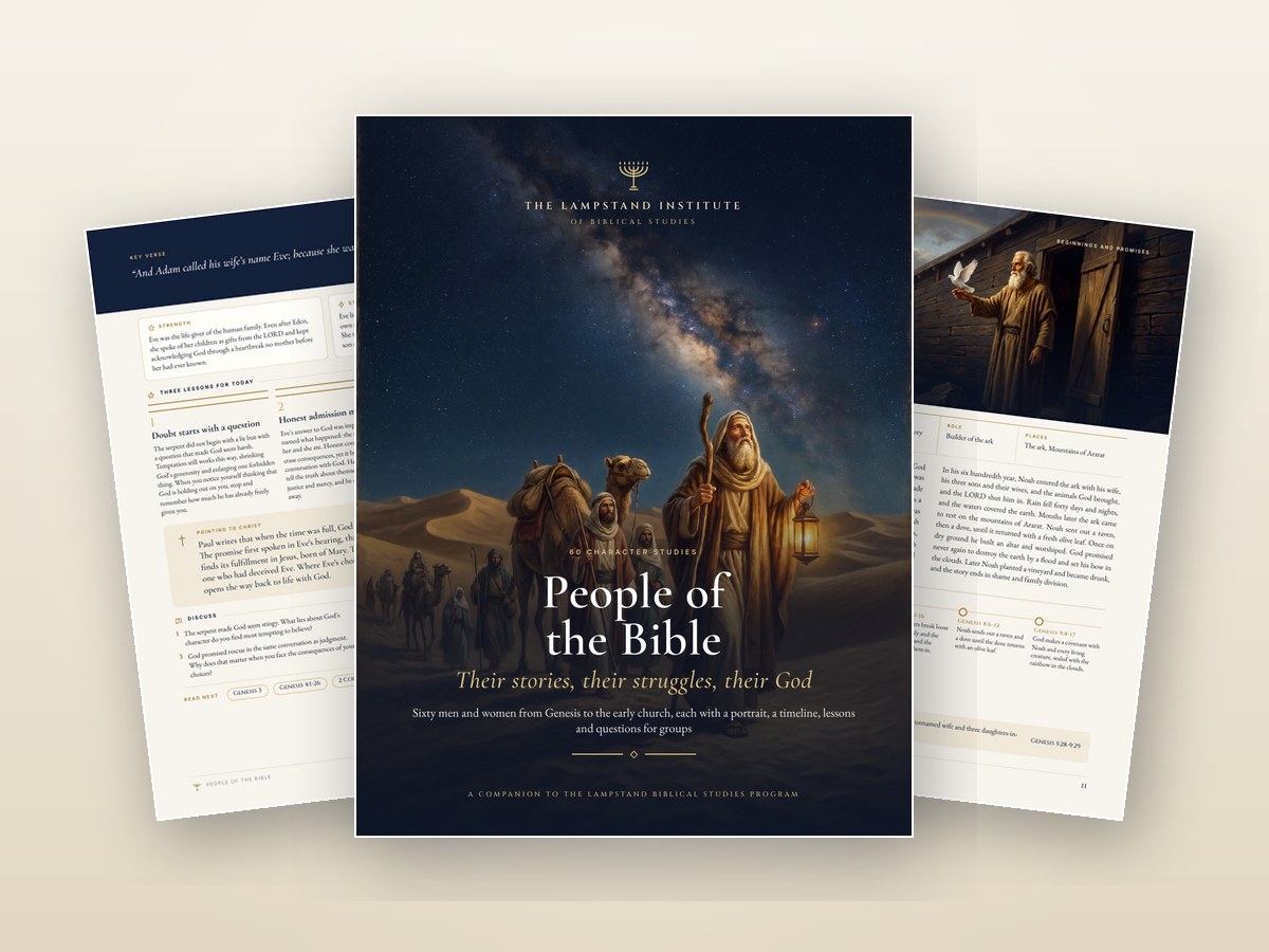 People of the Bible: 60 Character Studies