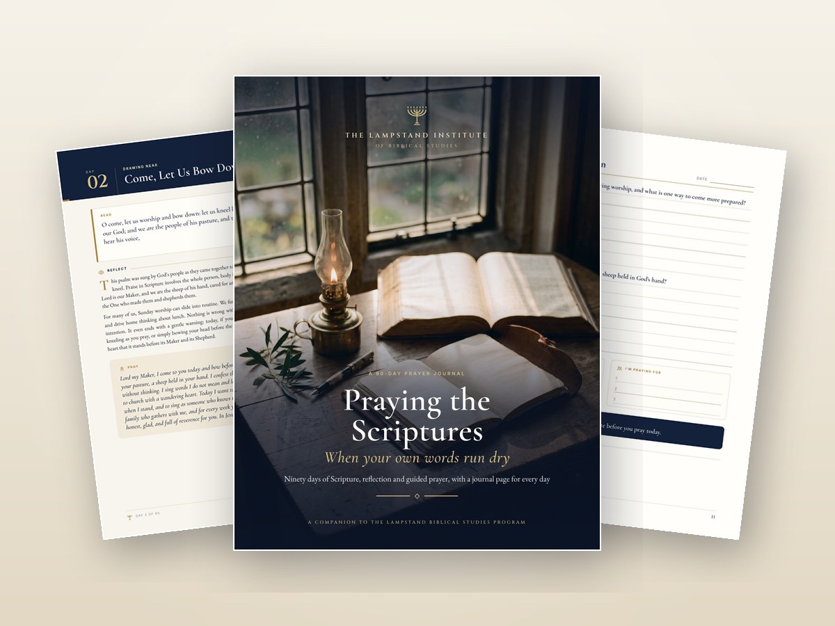 Praying the Scriptures: 90-Day Prayer Journal